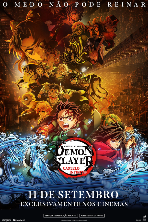 Demon Slayer Castelo Infinito