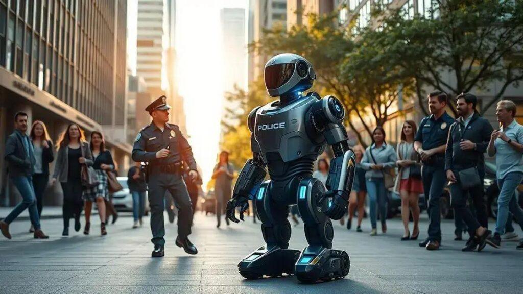 Como os robôs policiais estão transformando a segurança nas cidades