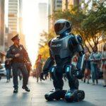 Como os robôs policiais estão transformando a segurança nas cidades