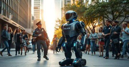 Como os robôs policiais estão transformando a segurança nas cidades