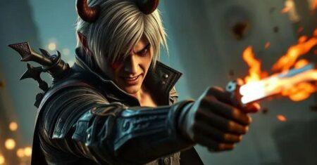 A ordem cronológica dos jogos da franquia Devil May Cry