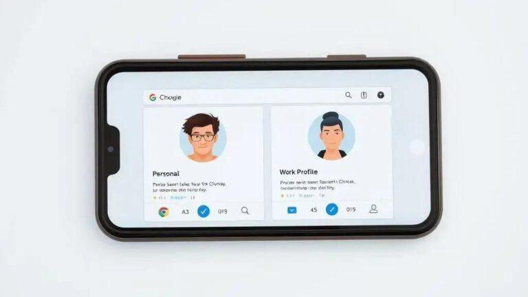 Chrome para iOS: Alternância Rápida entre Perfis Pessoal e Corporativo