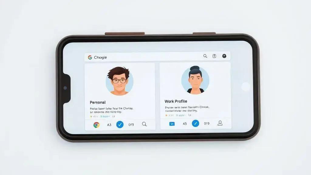 Chrome para iOS: Alternância Rápida entre Perfis Pessoal e Corporativo