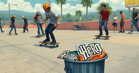 Controvérsias sobre piada de Guitar Hero em Tony Hawk’s Pro Skater 3+4