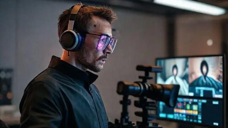 Facilitando a edição de gravações multicâmera com IA