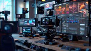 Como a Inteligência Artificial Melhora Gravações Multicâmera com Remoção de Fundo