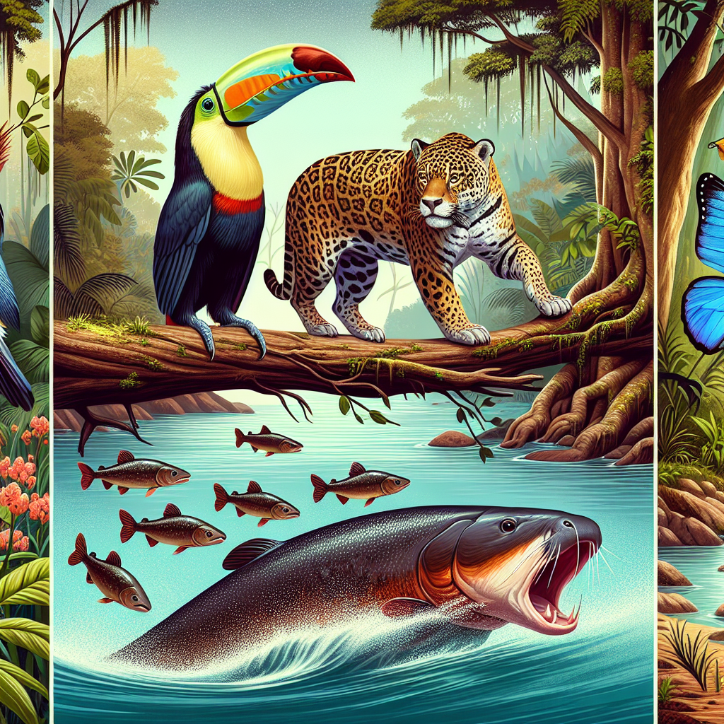 esp&eacute;cies do Par&aacute; illustration for 5 Esp&eacute;cies Fascinantes do Par&aacute;: Comportamentos Incr&iacute;veis Revelados