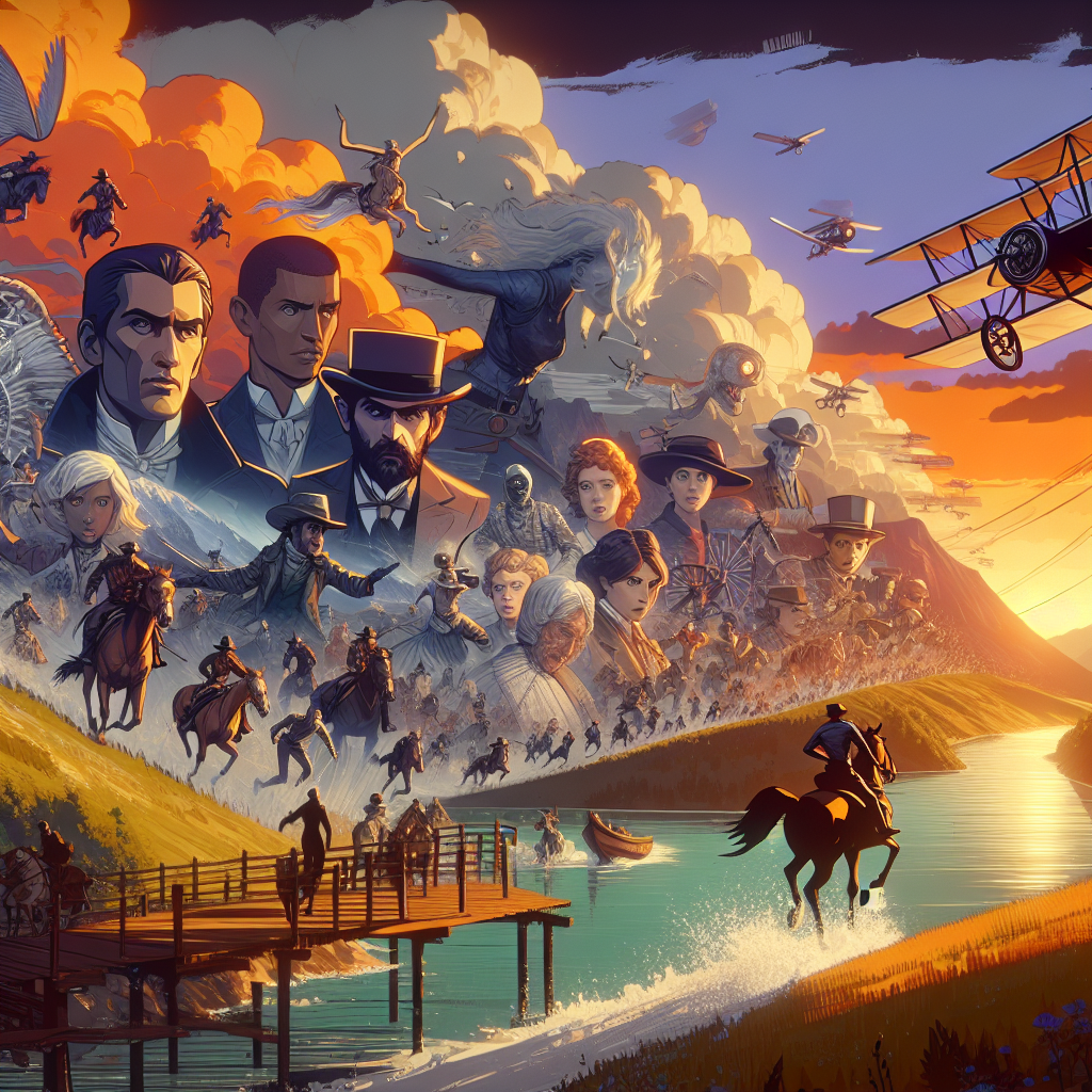 Steel Ball Run Netflix illustration for JoJo's Bizarre Adventure: Steel Ball Run na Netflix 2026 — O Que Esperar